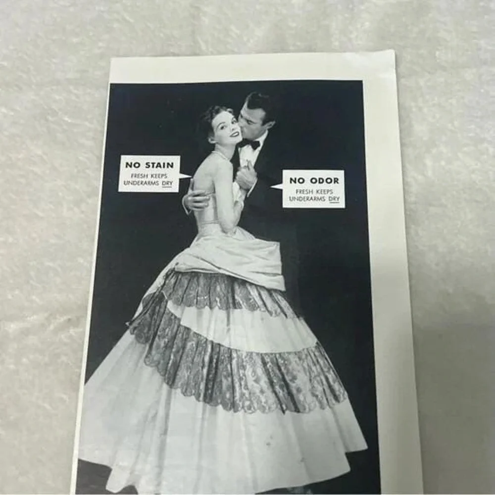 1954 Fresh Cream Deodorant Are You Always Original Vintage Print Ad